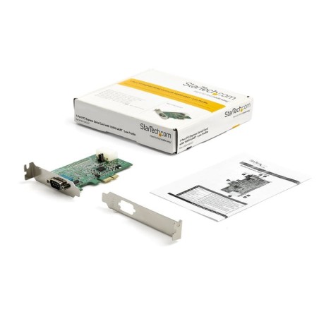 Startech.com tarjeta pci express serie de 4 puertos rs232 uart 16950
