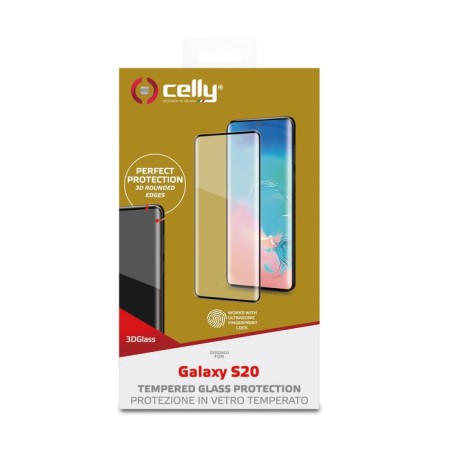Celly 3dglass992bk protector de pantalla teléfono móvil/smartphone samsung 1 pieza(s)