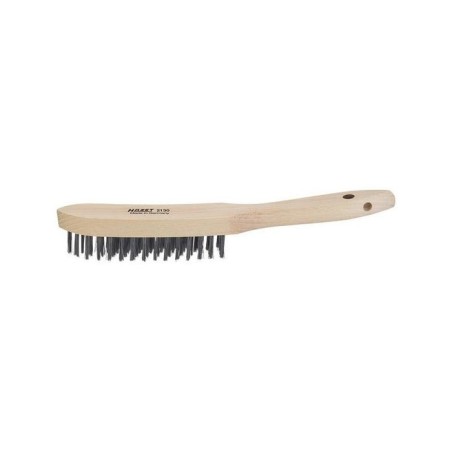 Cepillo de alambre mango madera hazet 2130