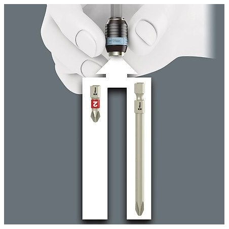 Wera bit-check 10 stainless 1 gama de bits