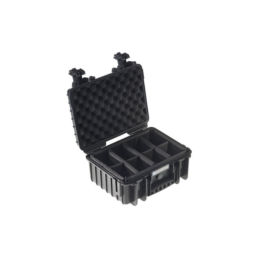 Maletas para exteriores bw tipo 3000 blk rpd (sistema divisor)