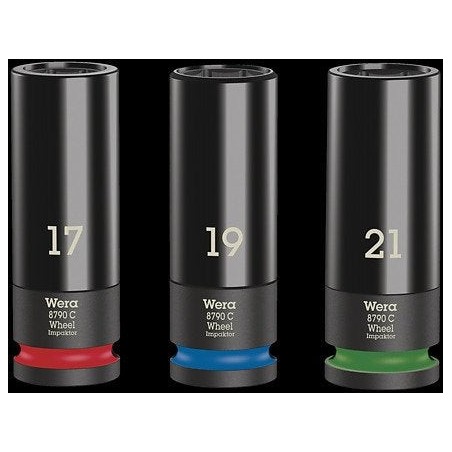 Wera 05004595001 toma de llaves de impacto juego de llaves de impacto negro