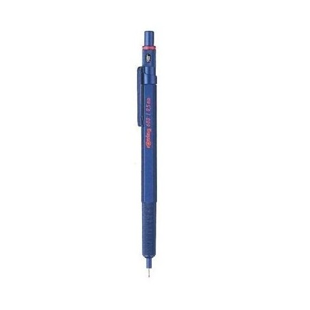 Rotring mina fina 600 azul metalizado 0.5mm