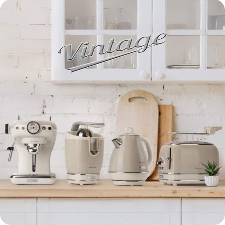 Hervidor de agua ariete vintage 2868 03 2000w capacidad 1l
