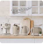 Hervidor de agua ariete vintage 2868 03 2000w capacidad 1l