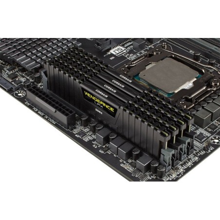 Memoria ram corsair ddr4 64gb pc 3200 cl16 kit (4x16gb) vengeance lpx