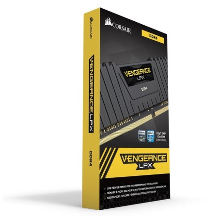 Memoria ram corsair ddr4 64gb pc 3200 cl16 kit (4x16gb) vengeance lpx
