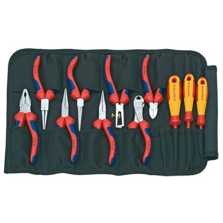 Knipex juego de alicates en bolsa de herramientas 11 piezas
