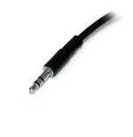 Startech adaptador divisor splitte jack 3.5 m/h negro 0.20m muy1mffs