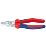 Knipex 03 05 160, alicates de electricista, acero, de plástico, azul/rojo, 16 cm, 222 g