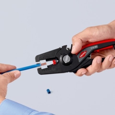 Knipex pelacables automático precistrip16, pelacables 12 52 195