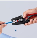 Knipex pelacables automático precistrip16, pelacables 12 52 195