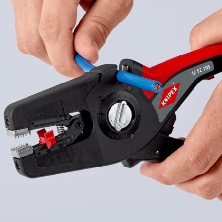 Knipex pelacables automático precistrip16, pelacables 12 52 195