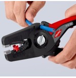 Knipex pelacables automático precistrip16, pelacables 12 52 195