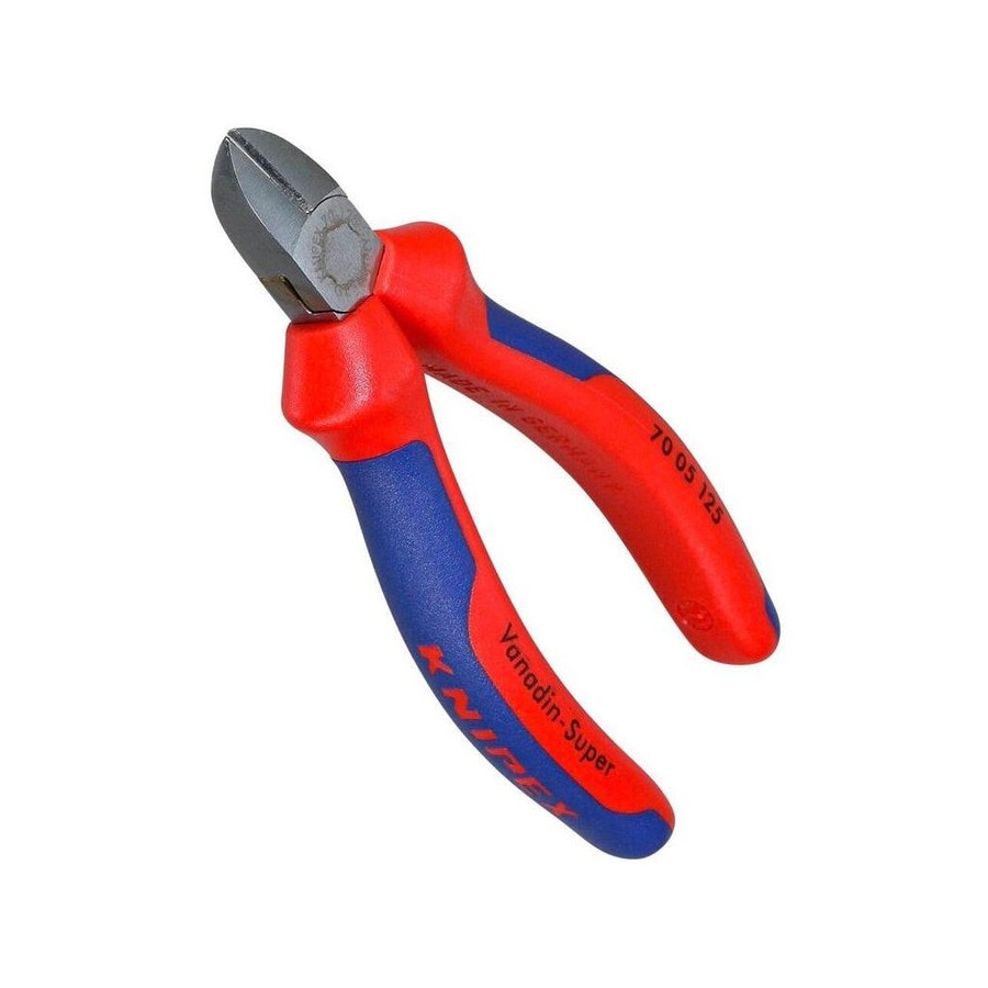 Knipex seitenschneider verchromt 125 mm alicates