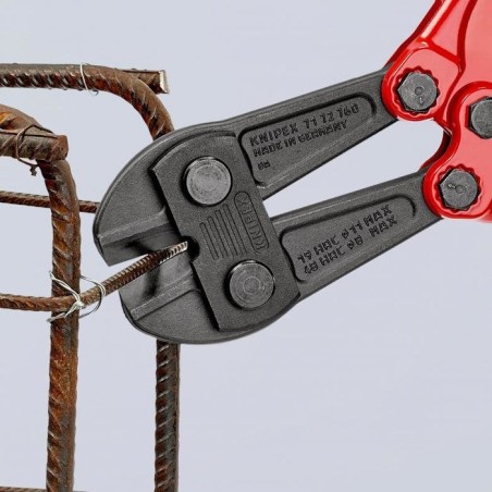 Knipex 71 72 760 alicate cortaalambres compacto de cabeza atramanteda