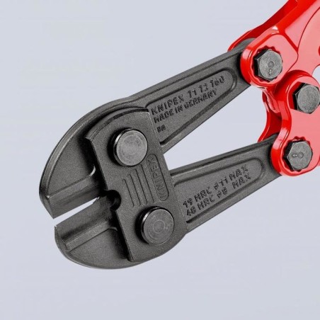 Knipex 71 72 760 alicate cortaalambres compacto de cabeza atramanteda