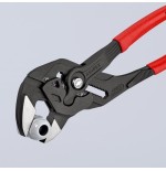 Llaves de tenaza knipex negras 180 mm