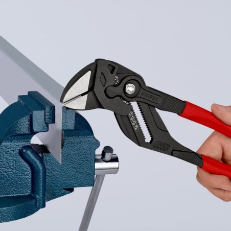 Llaves de tenaza knipex negras 180 mm