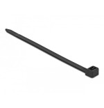 Delock 18991 presilla brida tipo escalera nylon negro 10 pieza(s)