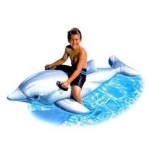 Colorbaby delfin hinchable - 175x66 cm