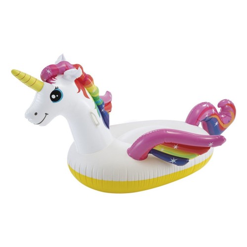 Colchoneta hinchable 101x140x97cm modelo unicornio. intex