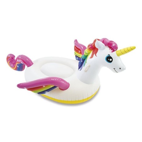 Colchoneta hinchable 101x140x97cm modelo unicornio. intex
