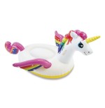 Colchoneta hinchable 101x140x97cm modelo unicornio. intex
