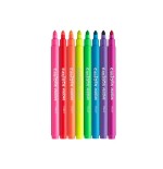 Carioca rotulador neon fluorescente colores - caja de 8