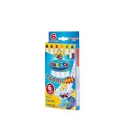 Carioca rotulador fabric especial tejidos colores - caja de 6