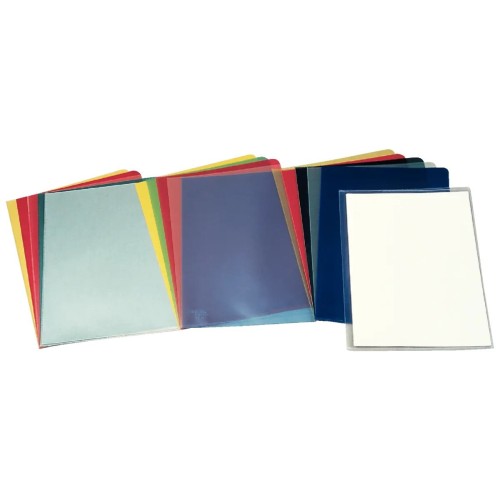 Esselte dossier uñero mod. 30 pvc liso 180 micras folio transparente - caja de 100u