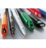 Stabilo rotuladores permanentes ohpen punta fina estuche de 4 c/surtidos