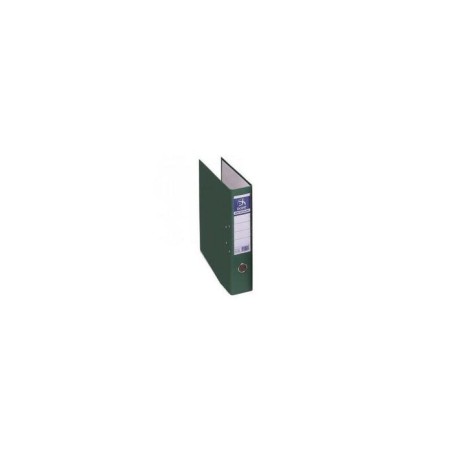 Dohe archivador cartón rigido forrado pp palanca folio lomo ancho rado verde