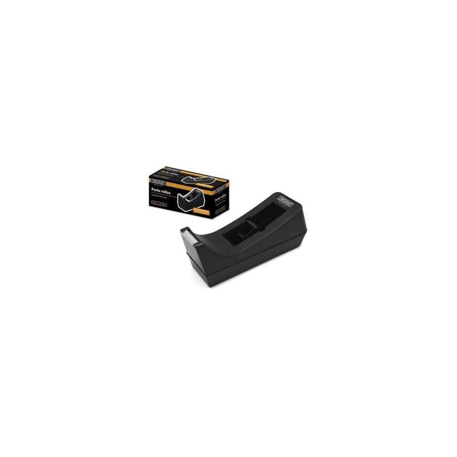 Office club dispensador para rollos celo de 33 metros negro modelo pr1