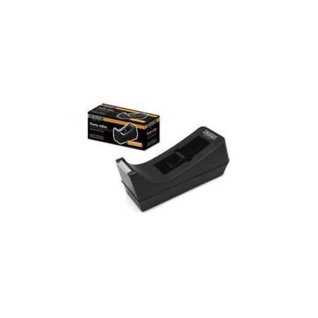 Office club dispensador para rollos celo de 33 metros negro modelo pr1