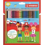 Stabilo lápices de colores color estuche de 24 c/surtidos