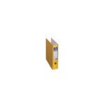 Dohe archivador cartón rigido forrado pp palanca folio lomo ancho rado amarillo
