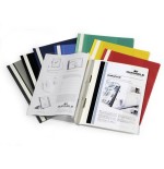 Carpeta oferta durable duraplus bolsillo transparente rojo