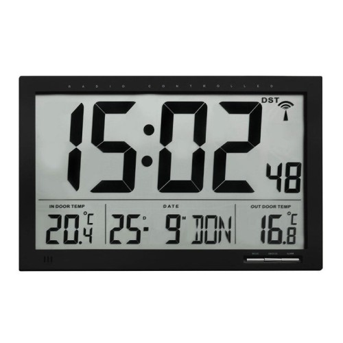 Reloj de pared con radio tfa 60.4510.01