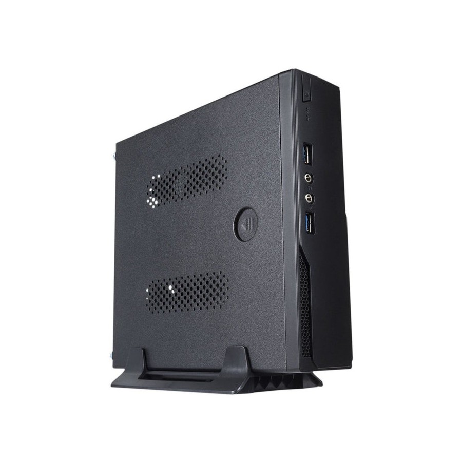 Caja pc unykach miniitx uk-1003 u3 adaptador 60w 12v 213x55x190 mm 1 x 2.5" int 2 x usb 3.0 frontal