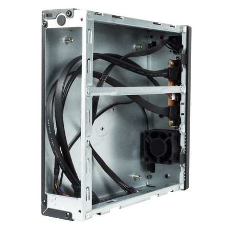 Caja pc unykach miniitx uk-1003 u3 adaptador 60w 12v 213x55x190 mm 1 x 2.5" int 2 x usb 3.0 frontal