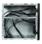 Caja pc unykach miniitx uk-1003 u3 adaptador 60w 12v 213x55x190 mm 1 x 2.5" int 2 x usb 3.0 frontal