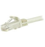Startech cable de red cat6 utp 3m blanco n6patc3mwh