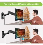 Brazo de monitor de resorte de gas montado en la pared