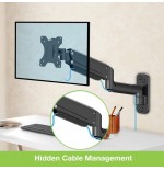 Brazo de monitor de resorte de gas montado en la pared