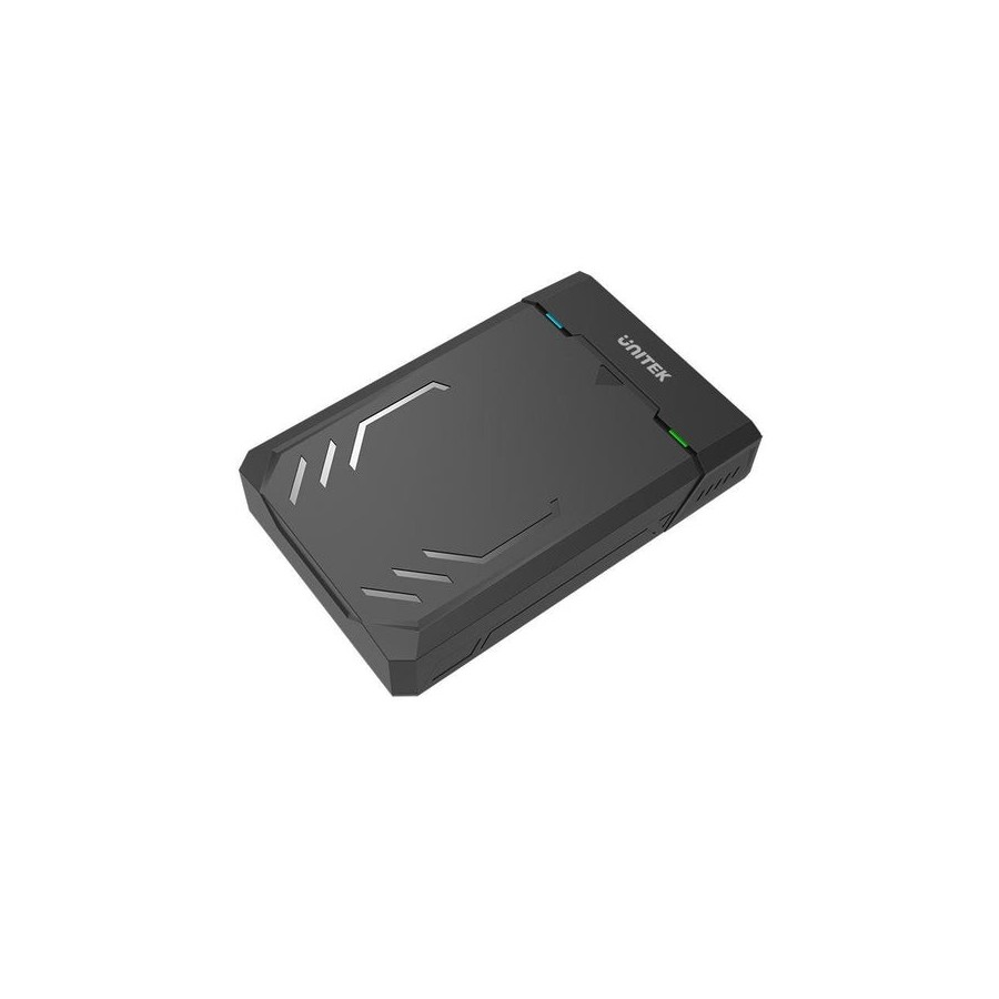 Caja externa unitek usb 3.1 para hdd 2.5 / 3.5 "sata uasp