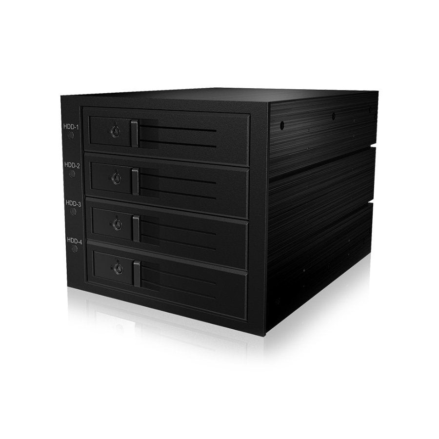 Icy box backplane 4x3.5 '' sas / sata3 icy box ib-564sas-12g, 3x5.25 ''