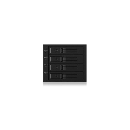 Icy box backplane 4x3.5 '' sas / sata3 icy box ib-564sas-12g, 3x5.25 ''