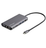Startech.com dkt30chvausp base para portátil y replicador de puertos alámbrico usb 3.0 (3.1 gen 1) type-c negro, gris