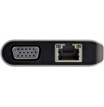 Startech.com dkt30chvausp base para portátil y replicador de puertos alámbrico usb 3.0 (3.1 gen 1) type-c negro, gris
